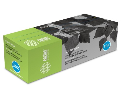 Лазерный картридж Cactus CS-CF230X (HP 30X) черный 