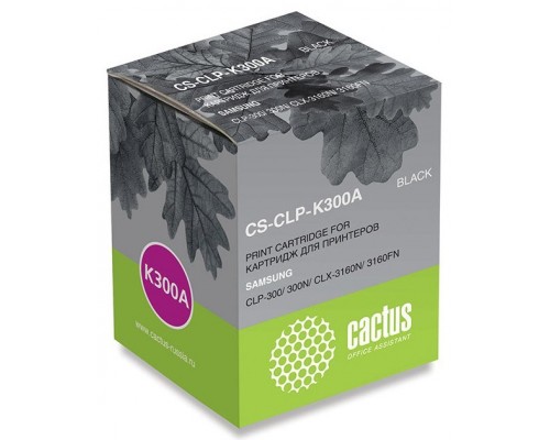 Картридж Cactus CS-CLP-K300A (CLP-K300A) черный 