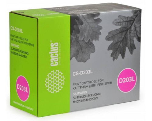Лазерный картридж CS-D203L (MLT-D203L) черный.