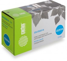 Лазерный картридж Cactus CS-CE251A (HP 504A) голубой для HP Color LaserJet CM3530, MFP, CP3520, CP3525, CP3525x (7 000 стр.)