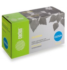 Лазерный картридж Cactus CS-CE252A (HP 504A) желтый для HP Color LaserJet CM3530, MFP, CP3520, CP3525, CP3525x (7 000 стр.)