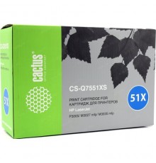 Картридж лазерный CACTUS CS-Q7551XS (совместимый)