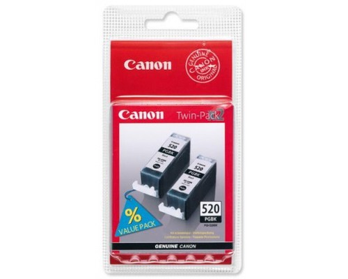 Картридж Canon PGI-520Bk Twin Pack