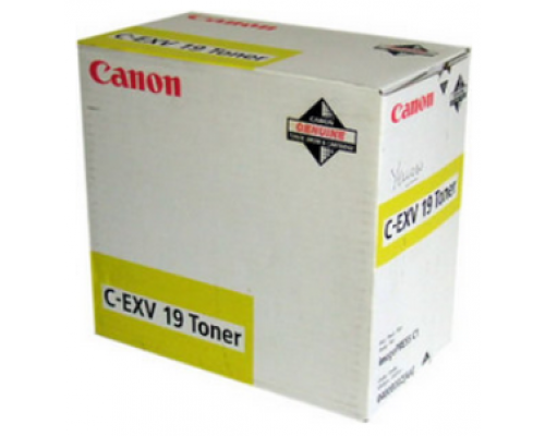 Картридж Canon C-EXV19Y