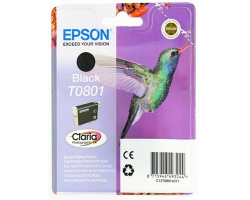 Картридж Epson T0801 (C13T08014010/ C13T08014011)