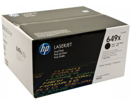 Картридж HP 649X (CE260XD) Dual Pack