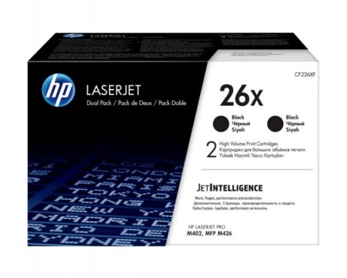 Картридж HP 26X (CF226XF) Dual Pack