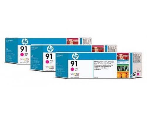 Картридж HP 91 (C9484A) 3 Ink Multipack