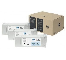 Картридж HP 81 (C5070A) 3 Ink Multipack