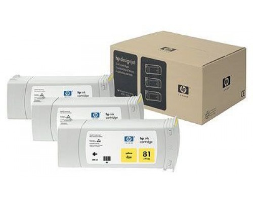 Картридж HP 81 (C5069A) 3 Ink Multipack