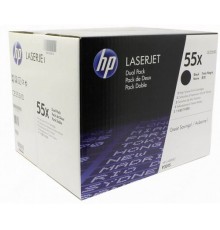 Картридж HP 55X (CE255XD) Dual Pack