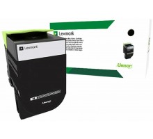 Lexmark Тонер картридж  80C8XK0  чёрный