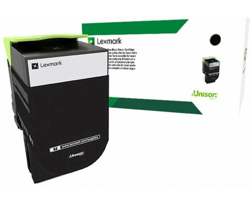 Lexmark Тонер картридж  80C8XK0  чёрный