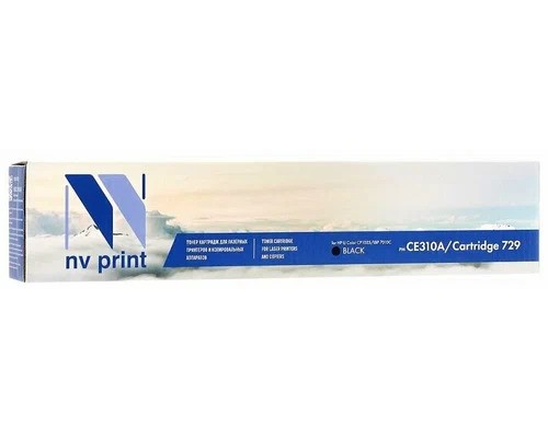 Картридж лазерный  NV Print CE310A/С729 ,чёрный