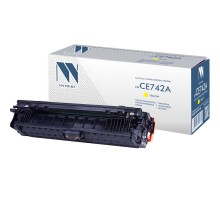 Картридж NV-​Print CE742A  жёлтый