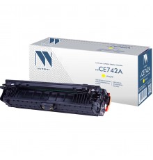 Картридж NV-​Print CE742A  жёлтый