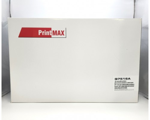 Картридж PrintMax Q7516A 16A,чёрный