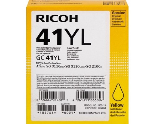 Картридж Ricoh 41YL (405768) Картридж Ricoh 41YL (405768)