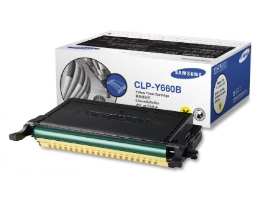Картридж Samsung CLP-Y660B