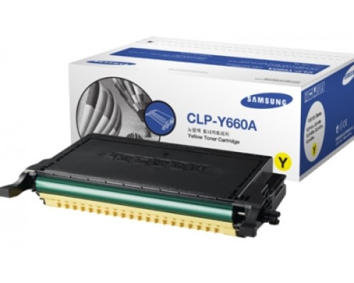 Картридж Samsung CLP-Y660A